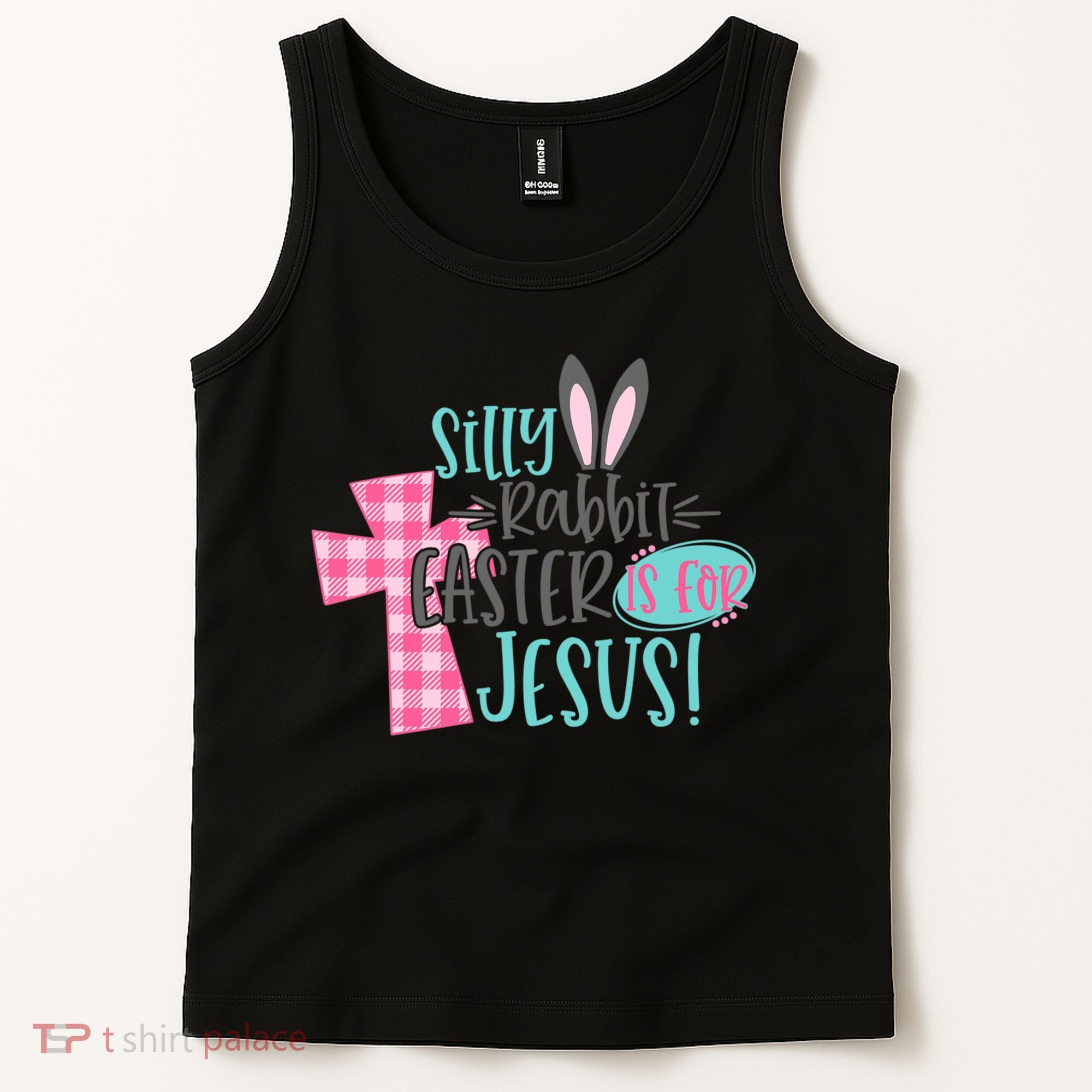 Silly Rabbit Easter Is For Jesus Women Easter Tank Top