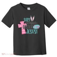 Silly Rabbit Easter Is For Jesus Women Easter Toddler T-Shirt thumb 0