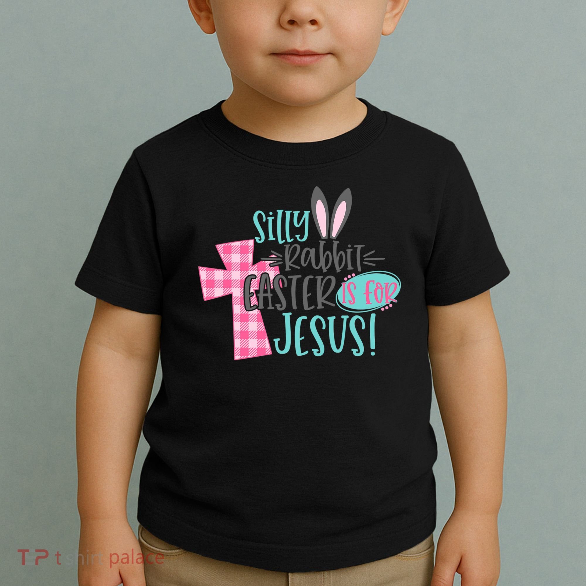 Silly Rabbit Easter Is For Jesus Women Easter Toddler T-Shirt