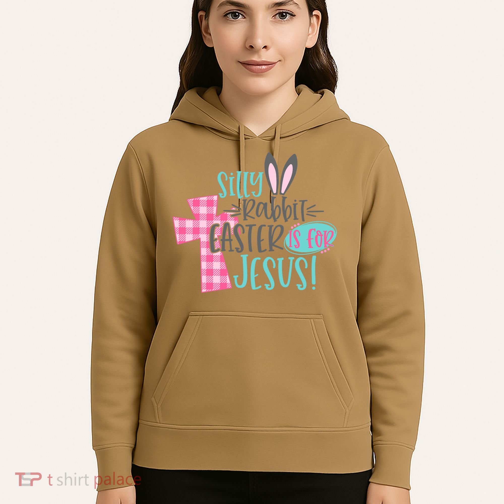 Silly Rabbit Easter Is For Jesus Women Easter Hoodie