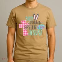 Silly Rabbit Easter Is For Jesus Women Easter T-Shirt thumb 3