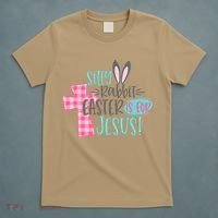 Silly Rabbit Easter Is For Jesus Women Easter T-Shirt thumb 5