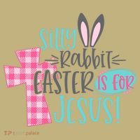 Silly Rabbit Easter Is For Jesus Women Easter Polo thumb 2