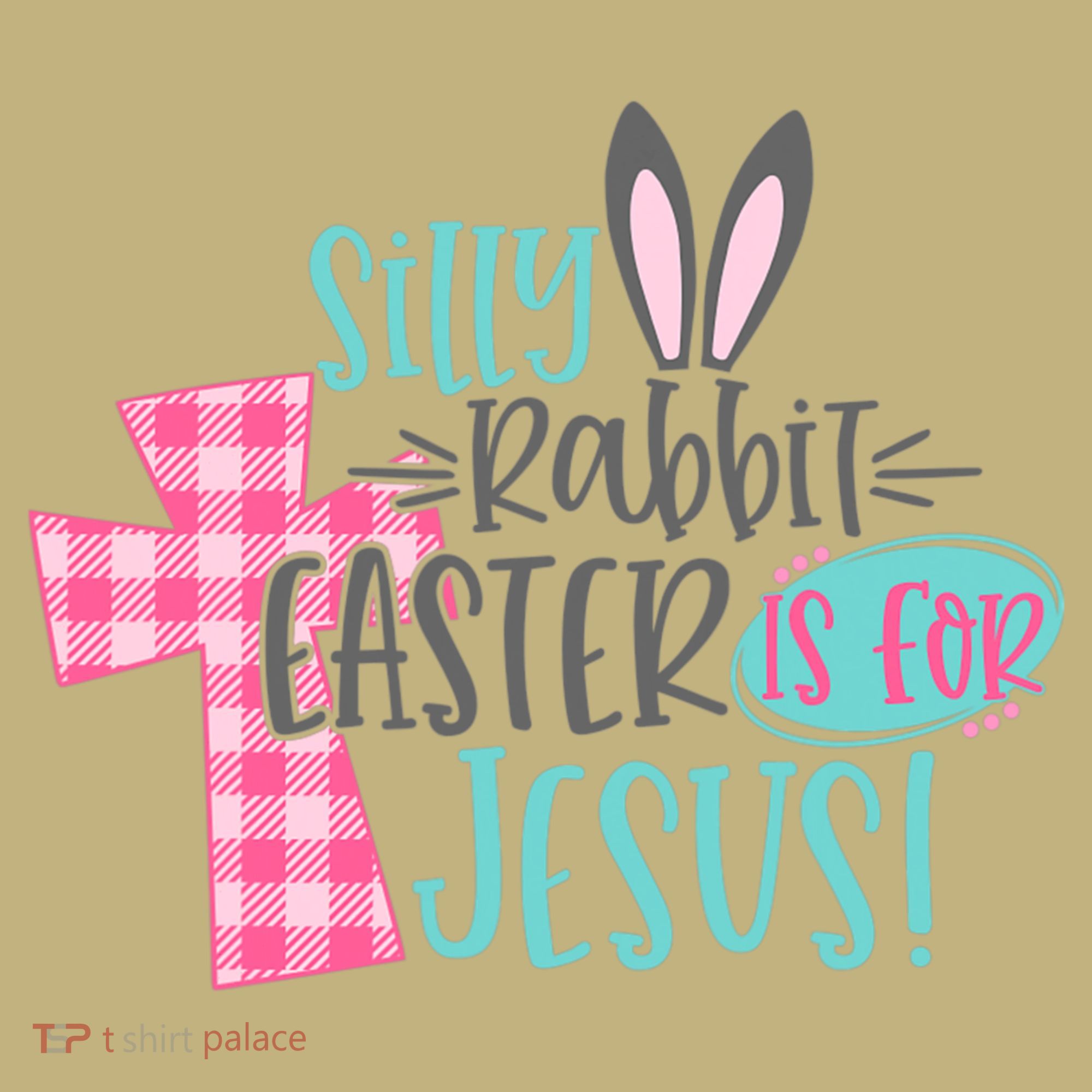 Silly Rabbit Easter Is For Jesus Women Easter Polo