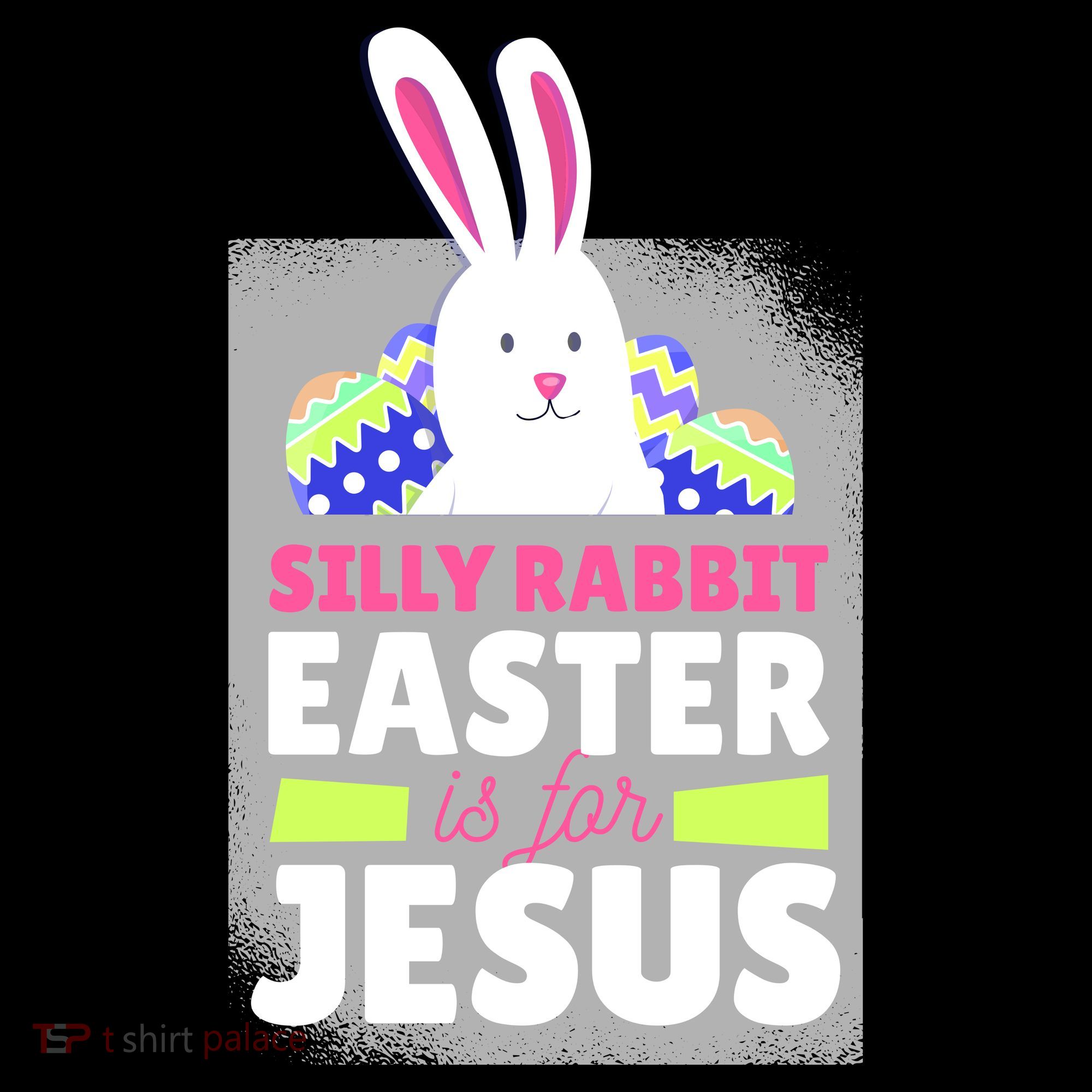 Silly Rabbit Easter Is For Jesus Funny Eggs Backpack
