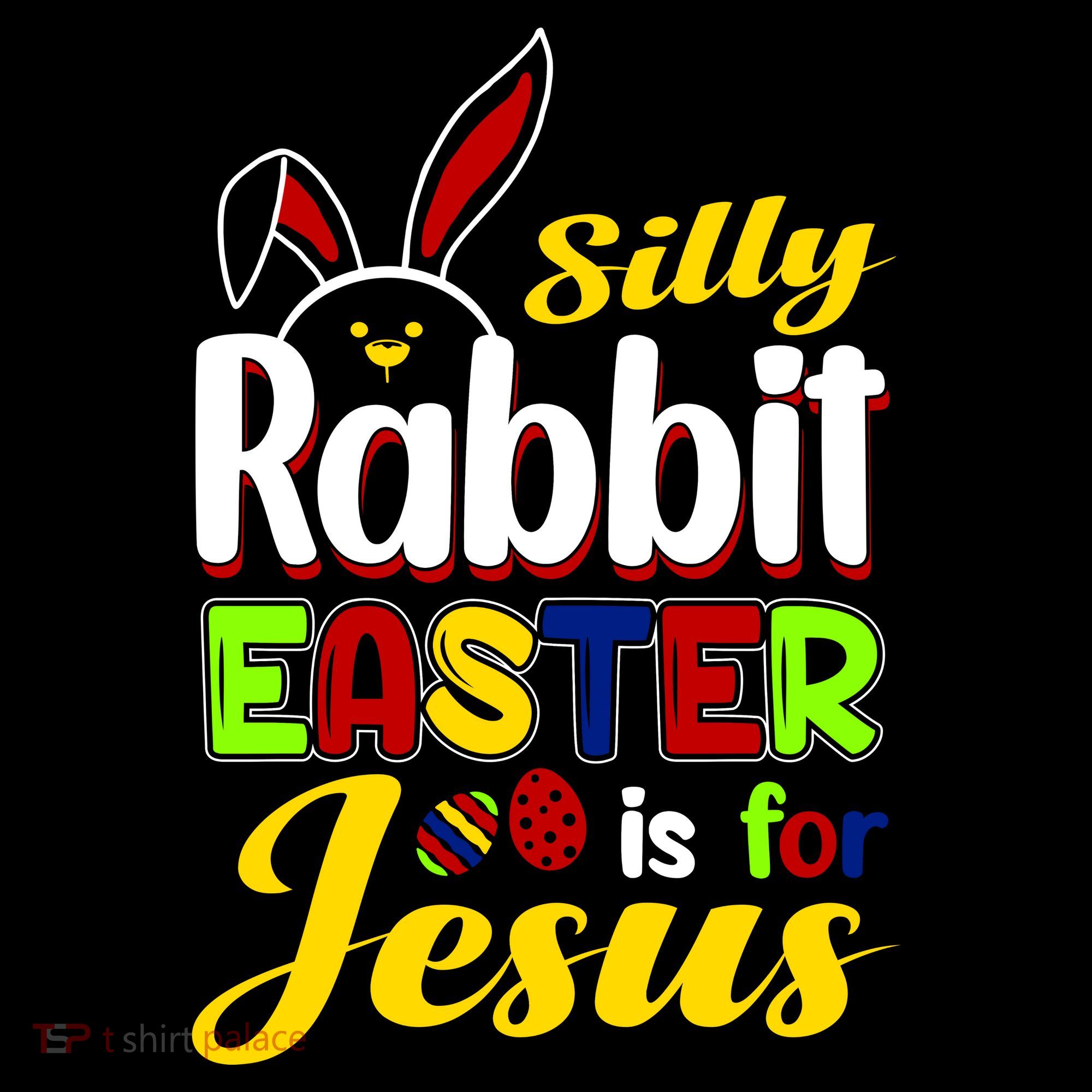 Silly Rabbit Easter Is For Jesus Funny Easter Apron