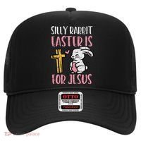 Silly Rabbit Easter Is For Jesus Religious Christian Hat thumb 0
