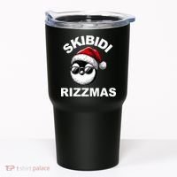 Skibidi Rizzmas Funny Christmas Penguin Tumbler thumb 0