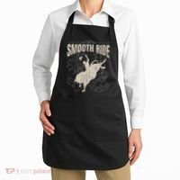 Smooth Ride Funny Rodeo Cool Bull Rider Cowboy Gift Apron thumb 2