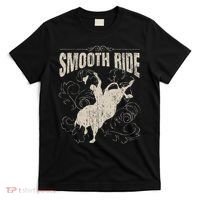 Smooth Ride Funny Rodeo Cool Bull Rider Cowboy Gift T-Shirt thumb 0