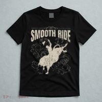 Smooth Ride Funny Rodeo Cool Bull Rider Cowboy Gift T-Shirt thumb 5
