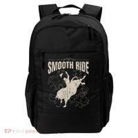 Smooth Ride Funny Rodeo Cool Bull Rider Cowboy Gift Backpack thumb 0