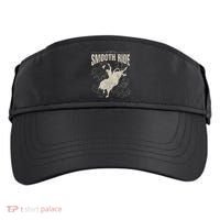 Smooth Ride Funny Rodeo Cool Bull Rider Cowboy Gift Adult Drive Performance Visor thumb 0
