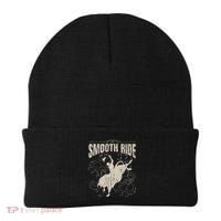 Smooth Ride Funny Rodeo Cool Bull Rider Cowboy Gift Beanie thumb 0