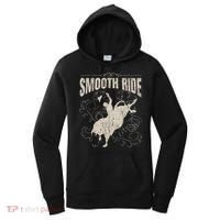 Smooth Ride Funny Rodeo Cool Bull Rider Cowboy Gift Women's Hoodie thumb 0