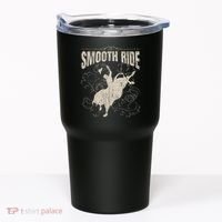 Smooth Ride Funny Rodeo Cool Bull Rider Cowboy Gift Tumbler thumb 0