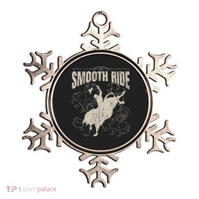Smooth Ride Funny Rodeo Cool Bull Rider Cowboy Gift Ornament