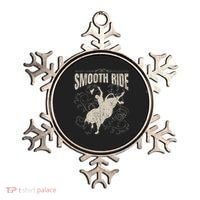 Smooth Ride Funny Rodeo Cool Bull Rider Cowboy Gift Ornament thumb 0