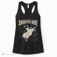 Smooth Ride Funny Rodeo Cool Bull Rider Cowboy Gift Women's Tank Top thumb 0
