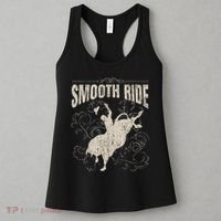 Smooth Ride Funny Rodeo Cool Bull Rider Cowboy Gift Women's Tank Top thumb 3