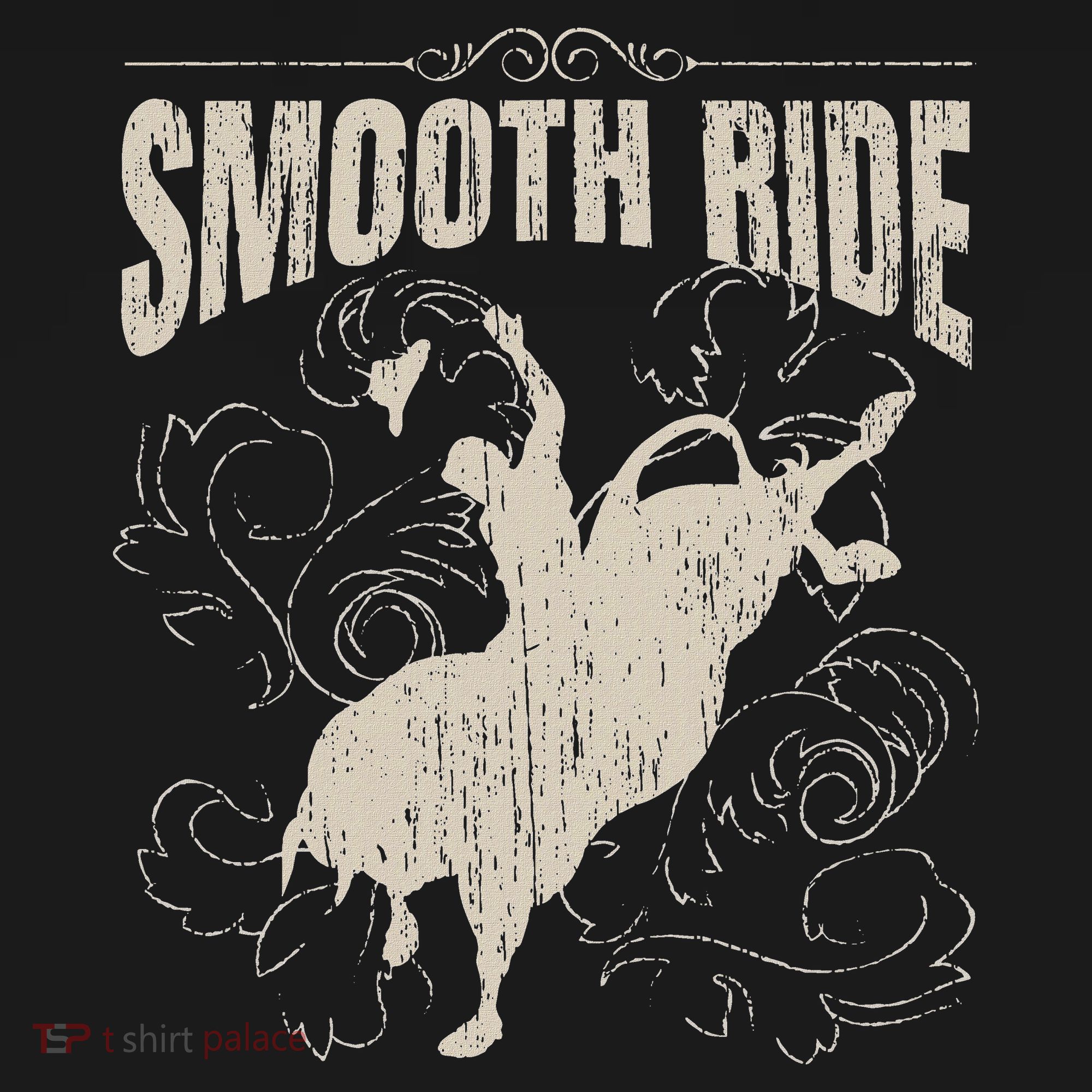 Smooth Ride Funny Rodeo Cool Bull Rider Cowboy Gift Visor