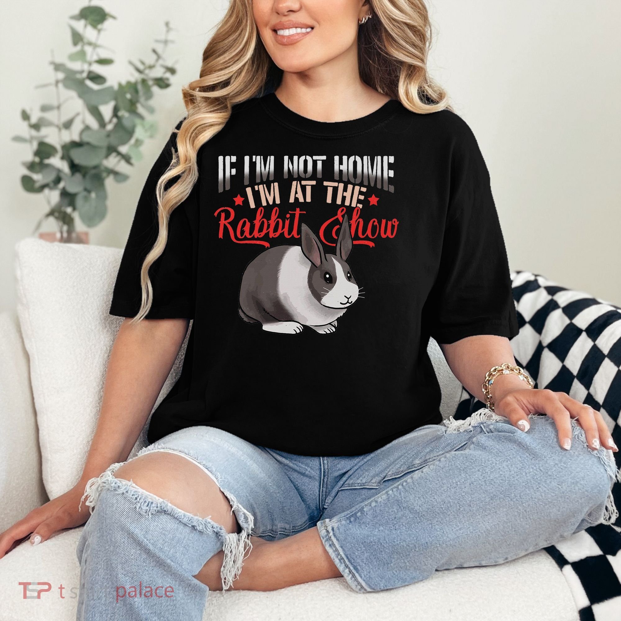 Show Rabbit For Dutch Rabbit Owner Comfort Colors T-Shirt