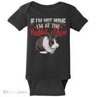 Show Rabbit For Dutch Rabbit Owner Baby Bodysuit thumb 0