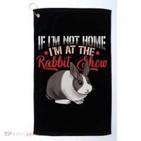 Show Rabbit For Dutch Rabbit Owner Golf Towel thumb 0