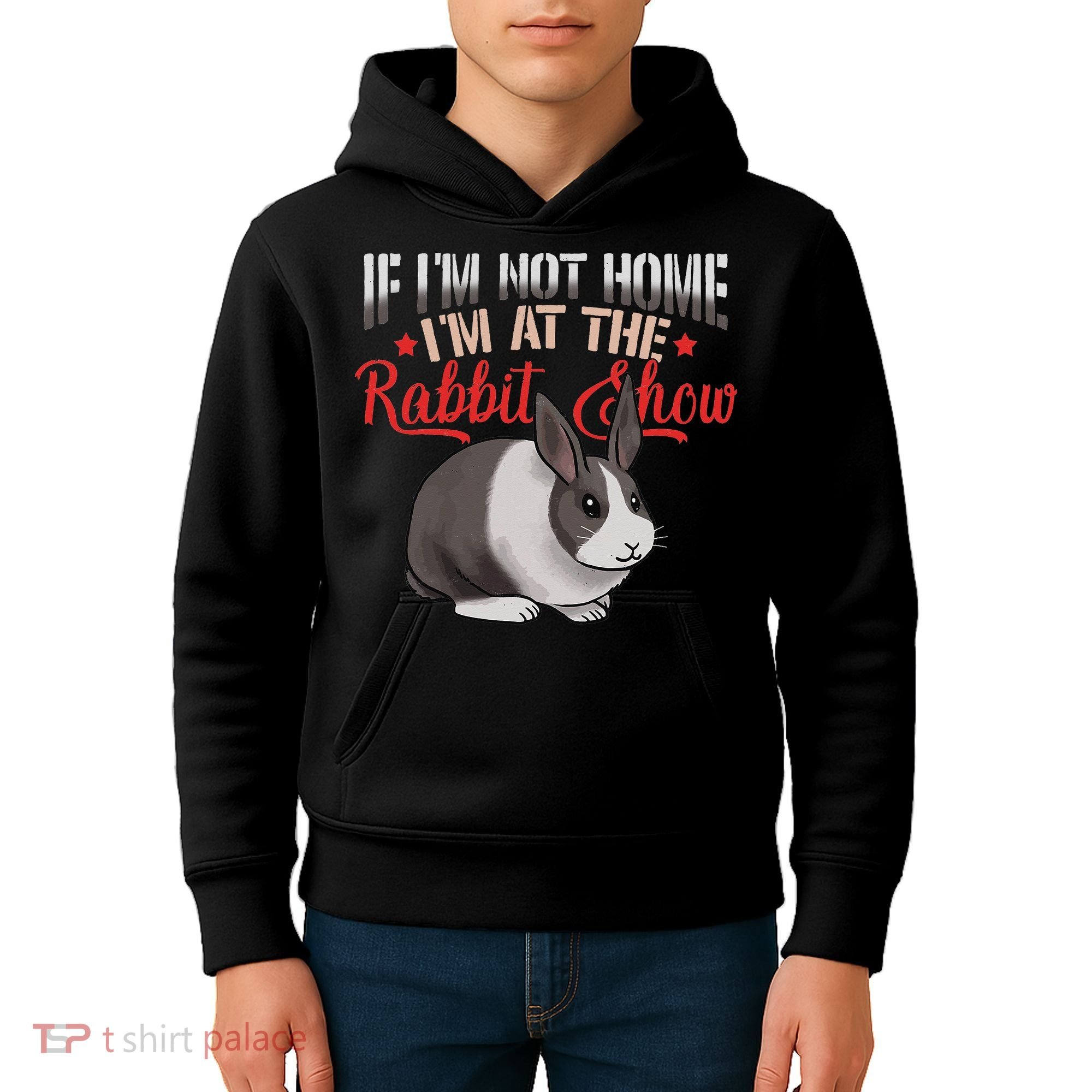 Show Rabbit For Dutch Rabbit Owner Kids Hoodie