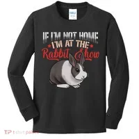 Show Rabbit For Dutch Rabbit Owner Kids Long Sleeve Shirt thumb 0