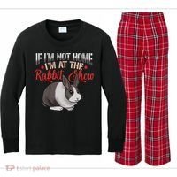 Show Rabbit For Dutch Rabbit Owner Kids Long Sleeve Plaid Pajama Set thumb 0
