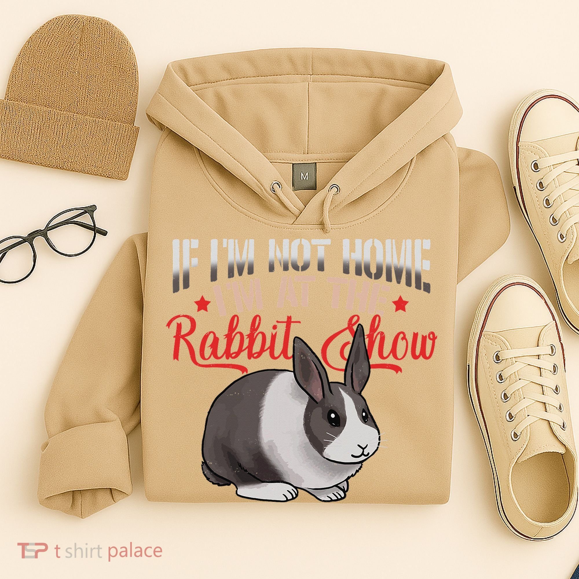 Show Rabbit For Dutch Rabbit Owner Hoodie