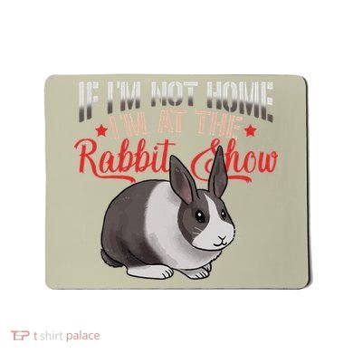 Show Rabbit For Dutch Rabbit Owner Mousepad