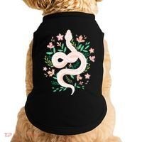 Snake Reptile Flowers Poisonous Python Cobra Animal Gift Doggie Tank thumb 0