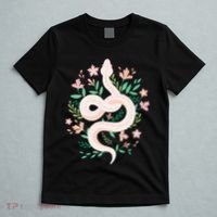 Snake Reptile Flowers Poisonous Python Cobra Animal Gift T-Shirt thumb 5