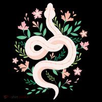Snake Reptile Flowers Poisonous Python Cobra Animal Gift Bucket Hat thumb 4