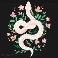 Snake Reptile Flowers Poisonous Python Cobra Animal Gift Bucket Hat thumb 4