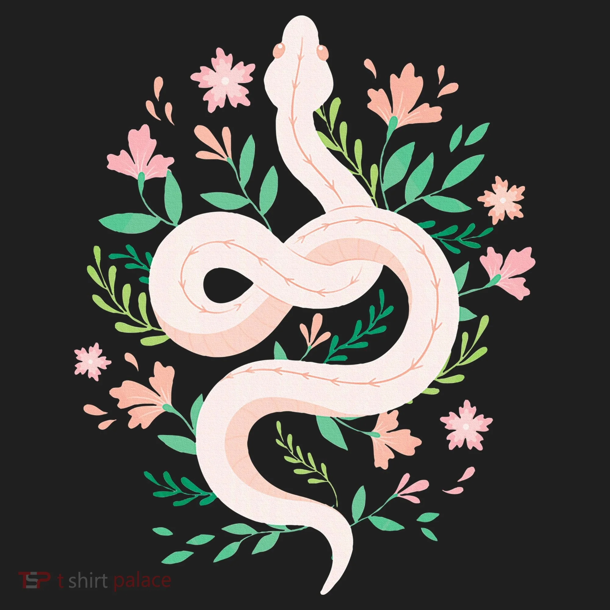 Snake Reptile Flowers Poisonous Python Cobra Animal Gift Hat