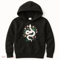 Snake Reptile Flowers Poisonous Python Cobra Animal Gift Kids Hoodie thumb 0