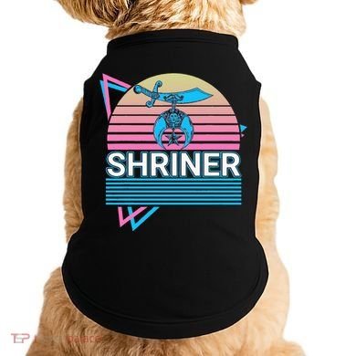 Shriner Retro Freemason Masonic Mystic Shrine Doggie Tank