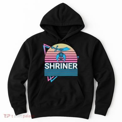 Shriner Retro Freemason Masonic Mystic Shrine Hoodie