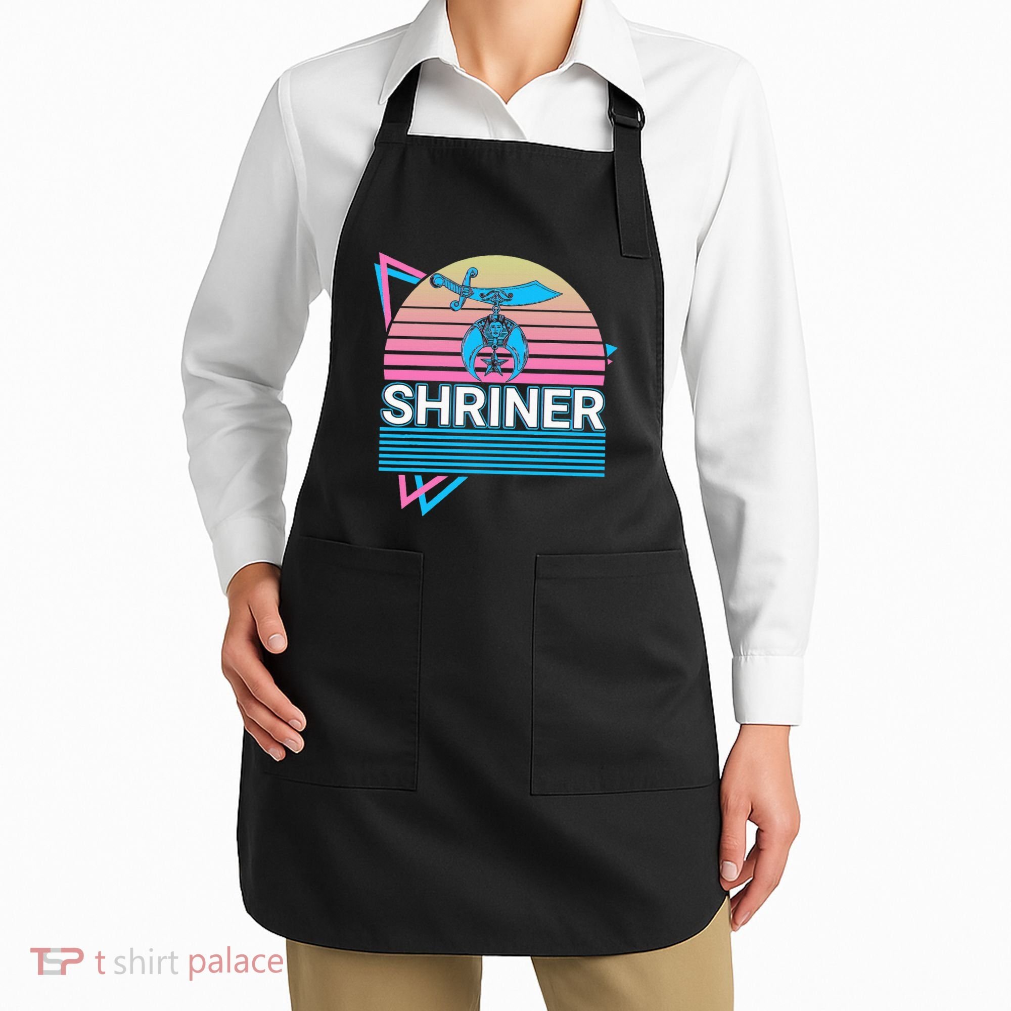Shriner Retro Freemason Masonic Mystic Shrine Apron