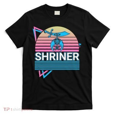 Shriner Retro Freemason Masonic Mystic Shrine T-Shirt