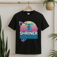Shriner Retro Freemason Masonic Mystic Shrine T-Shirt thumb 2