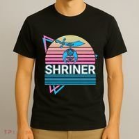 Shriner Retro Freemason Masonic Mystic Shrine T-Shirt thumb 3