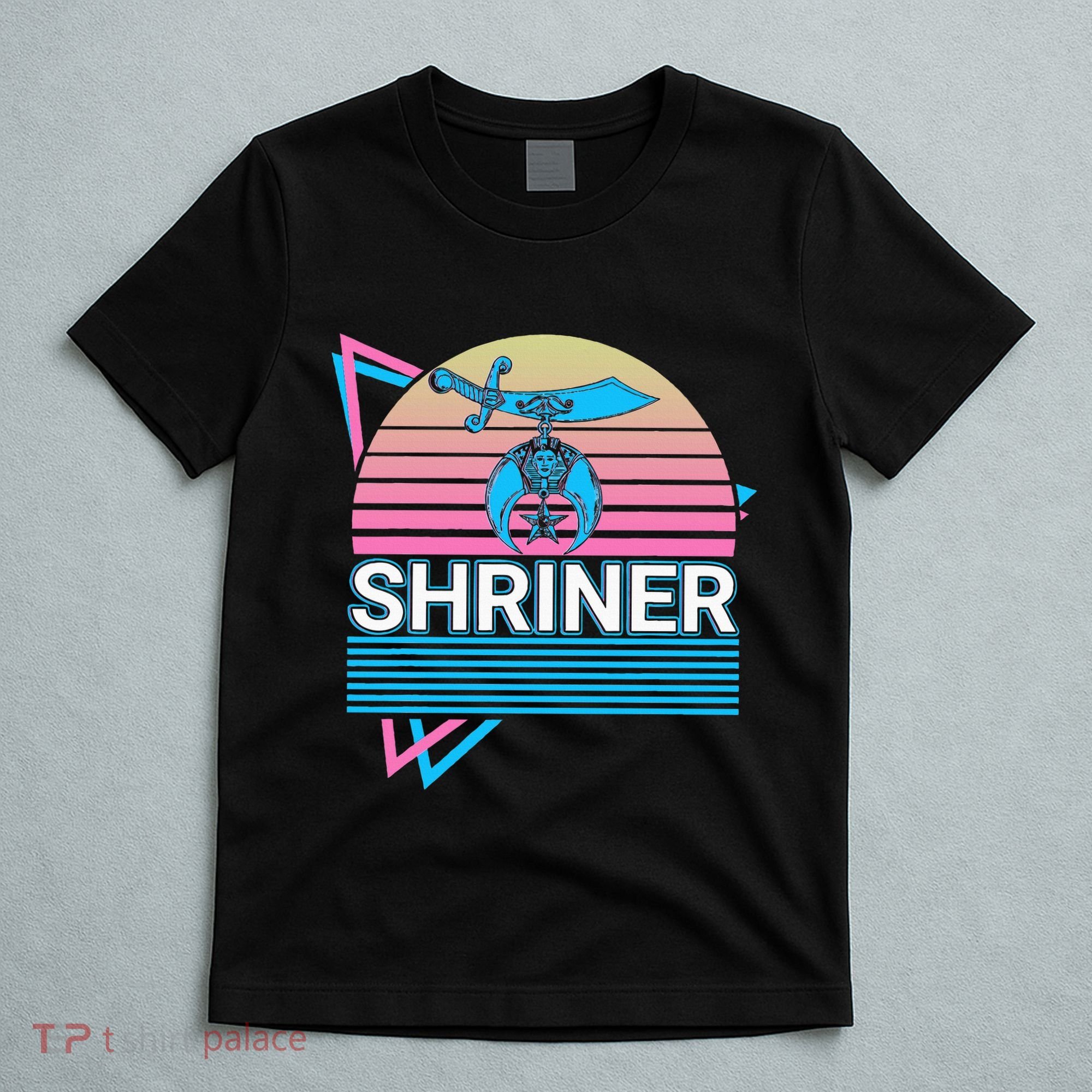 Shriner Retro Freemason Masonic Mystic Shrine T-Shirt