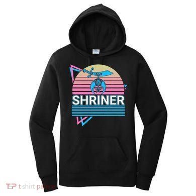 Shriner Retro Freemason Masonic Mystic Shrine Women's Hoodie