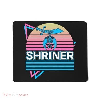 Shriner Retro Freemason Masonic Mystic Shrine Mousepad
