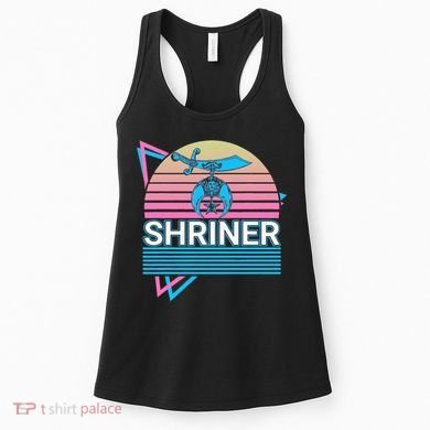 Shriner Retro Freemason Masonic Mystic Shrine Women's Tank Top