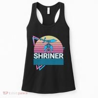 Shriner Retro Freemason Masonic Mystic Shrine Women's Tank Top thumb 0